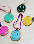 Anna B. Smiley Stitch Markers