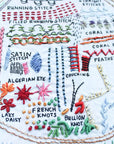 The Original Dropcloth Embroidery Sampler