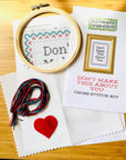 Can You Not Cross Stitch Kit