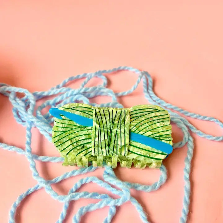 Crochet Yarn Hair Claw