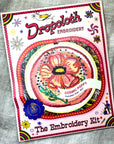Cosmic Poppy Embroidery Kit
