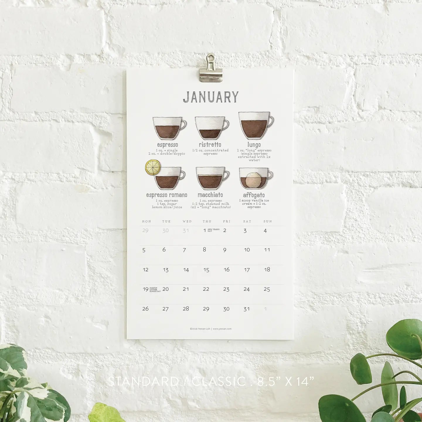 2026 Calendars Coffee Style – yarn.bar