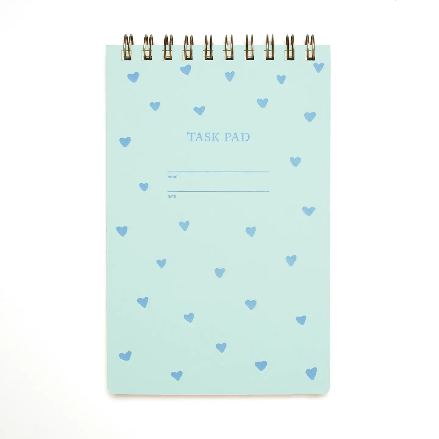 SHP Blue Hearts Task Pad