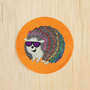 Rainbow Hedgehog Sticker