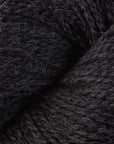 Close-up of dark gray yarn ball