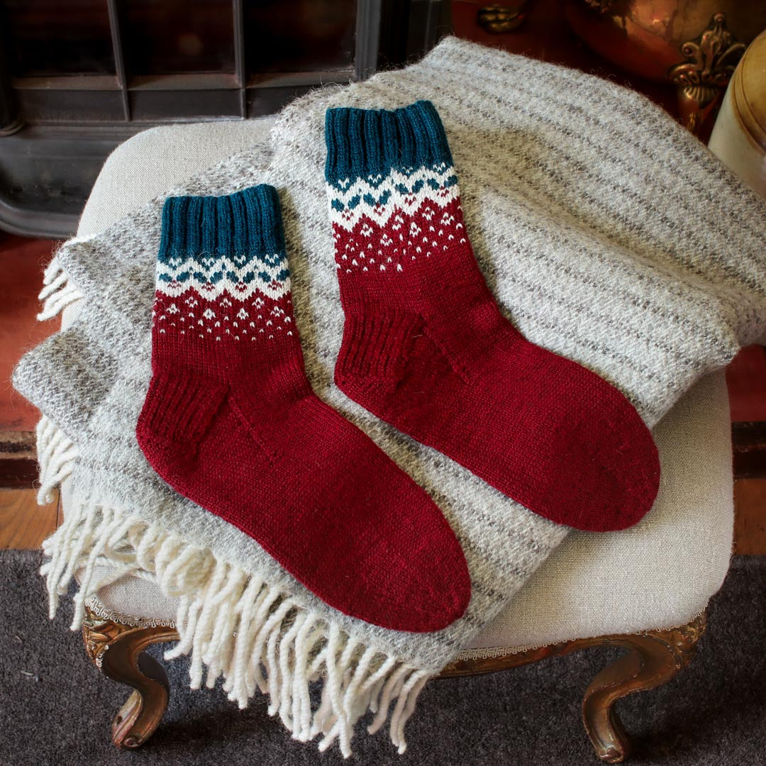 Toe Up Crochet Socks - Tea Leaves - free crochet pattern