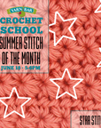 Crochet School: Lemon Peel & Star Stitch June 18