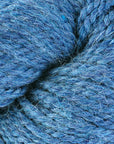 Close-up of blue yarn