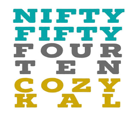 Cheers to Nifty Fifty . . . Four Ten Studio Cozy KAL