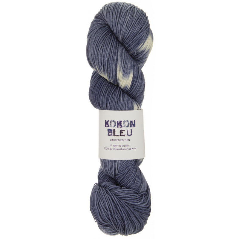 Kokon Bleu Fingering Weight Non-Superwash