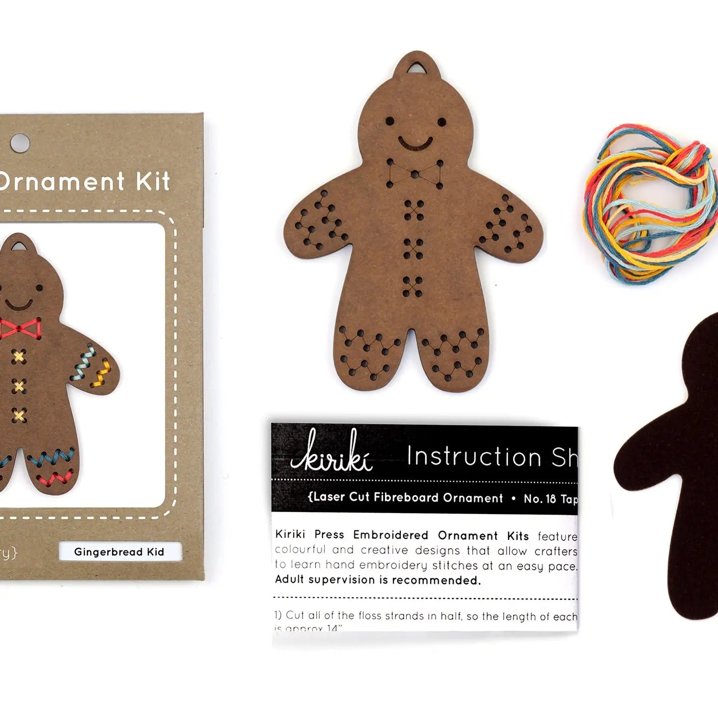 Kiriki DIY Stitched Ornament Kits
