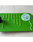 Comma Craft luggage tag