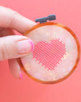 Cross Stitch Barrette