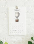 2026 Calendars Coffee Style