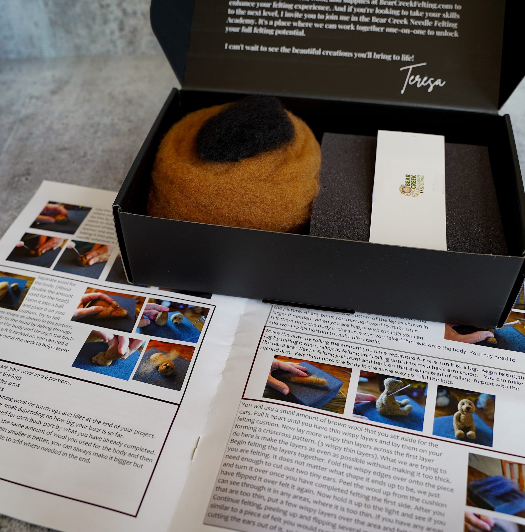 Bear Creek Felting Kits