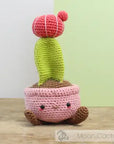 Moon Cactus  Crochet Kit