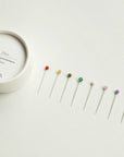 Nona Glass Head Pins
