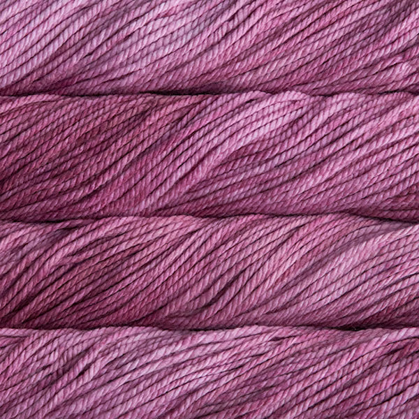 Close-up of a ball of purple yarn