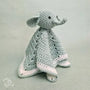 Elephant Cuddle Cloth  Crochet Kit