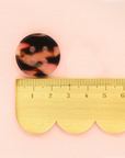 Tortoise Shell 1" Button