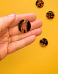 Tortoise Shell 1" Button