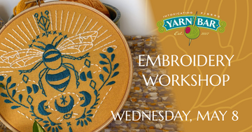 Embroidery Workshop May 8