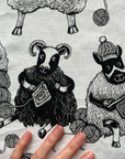 Crafty Sheep Tea Towel