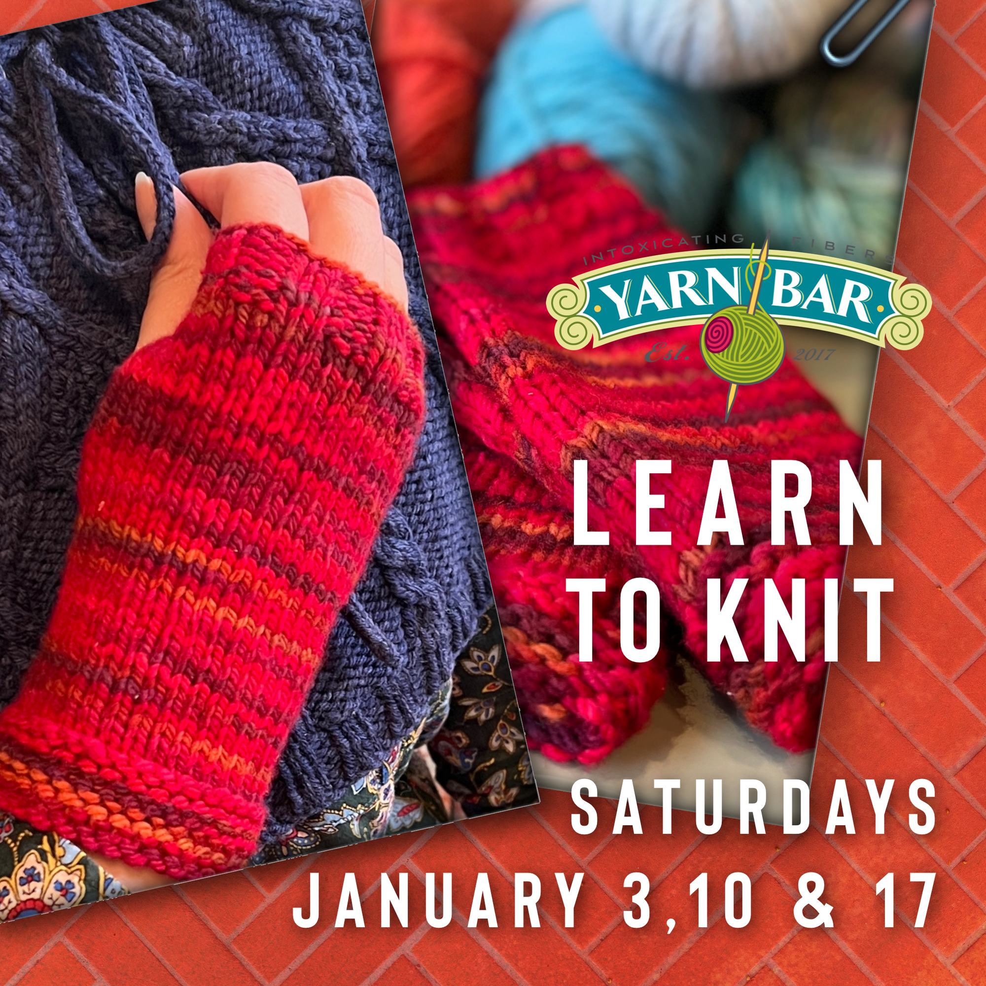 Knit One: Sat, Jan 3, 10 &amp; 17 AM