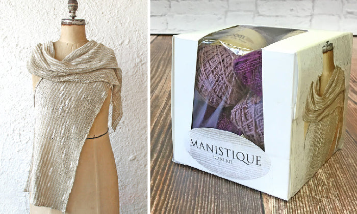 Loom Manistique Scarf Kit