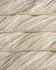 Close-up of natural  - not dyed - yarn strands
