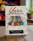 Anna B. Smiley Stitch Markers