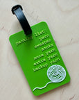 Comma Craft luggage tag