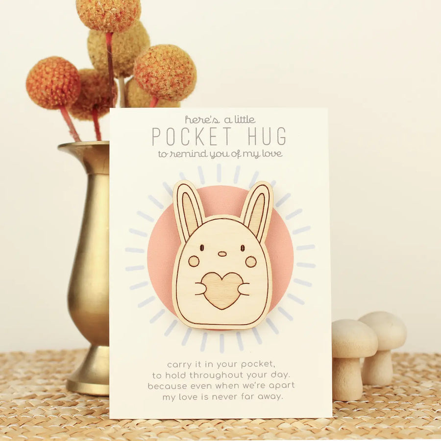rabbity pocket hug
