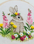 Berry Patch Bunny Embroidery Kit
