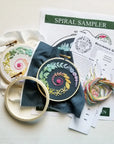 Spiral Sampler Beginner Embroidery Kit