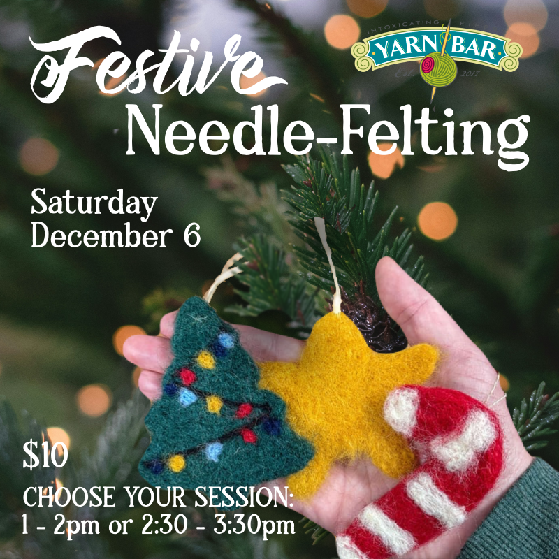 Festive Needle Felting December 6