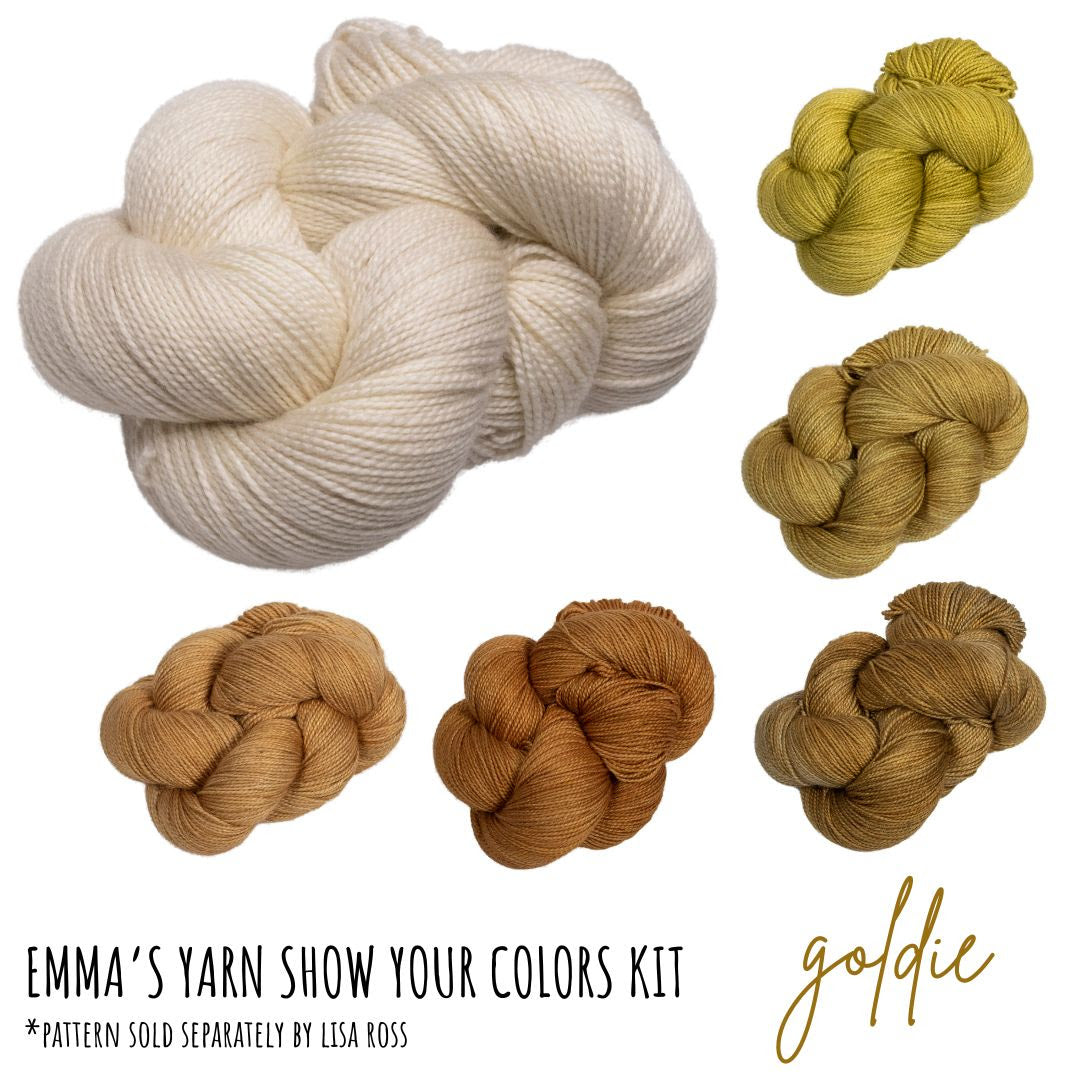 Emma&#39;s Yarn Show Your Colors Shawl Kit