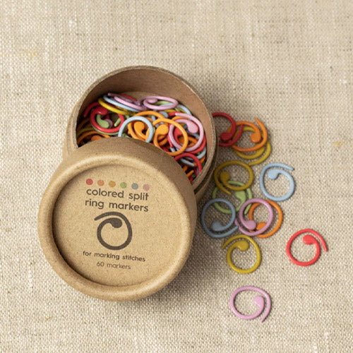 CocoKnits Colored Split Ring Markers