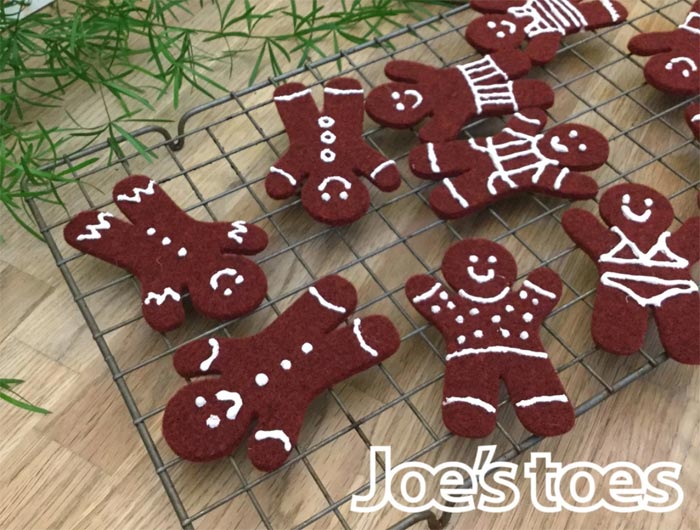 JoesToes Gingerbread Folk
